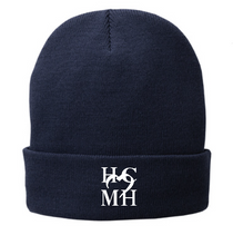 Load image into Gallery viewer, HCMH CP90L  Port &amp; Company® Fleece-Lined Knit Cap Embroidered
