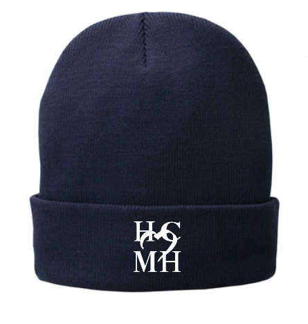 HCMH CP90L  Port & Company® Fleece-Lined Knit Cap Embroidered