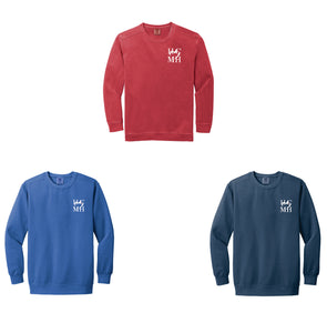 HCMH Comfort Colors Crewneck Sweatshirts Screen Printed 1566