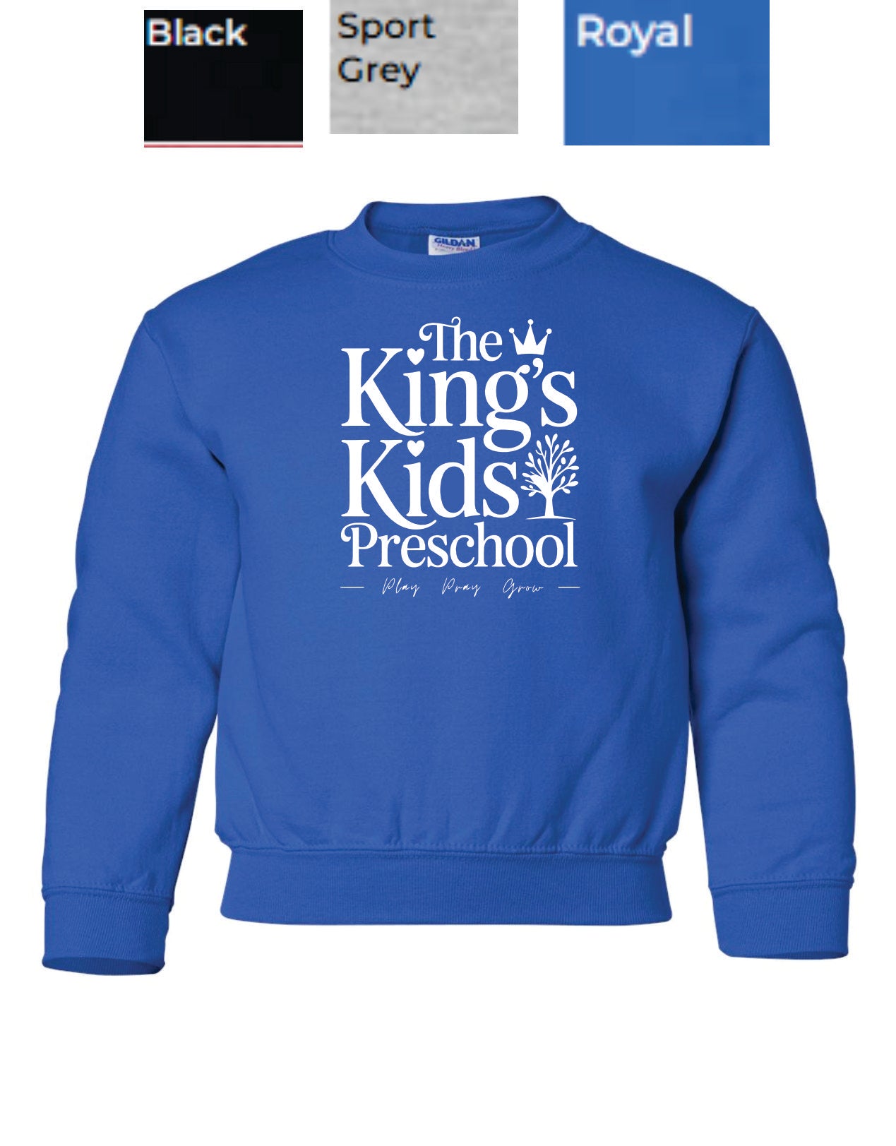 King's Kids Gildan Youth Heavy Blend™ Crewneck Sweatshirt - 18000B