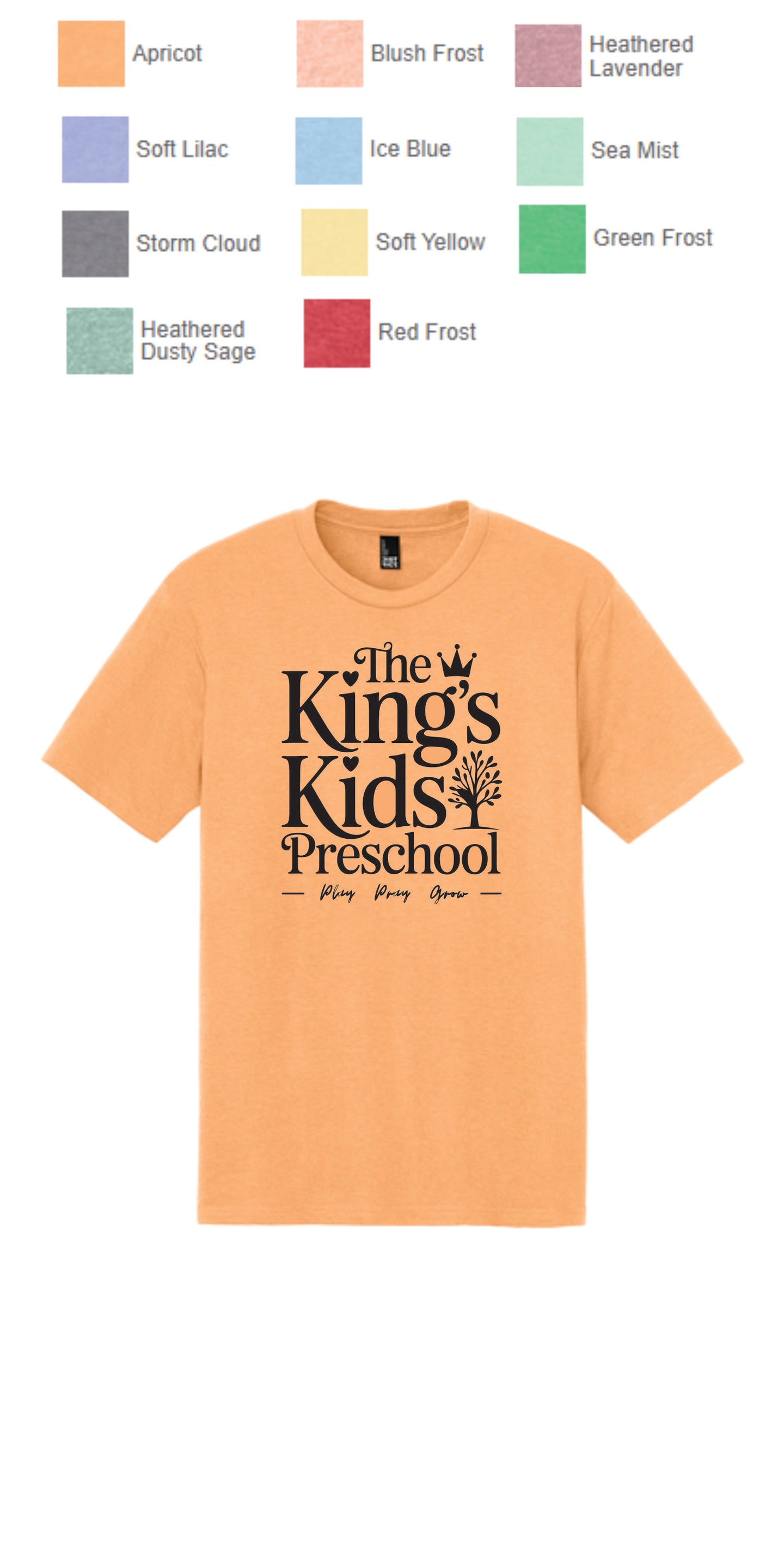 King's Kids DM130  District ® Perfect Tri ® Tee Adults
