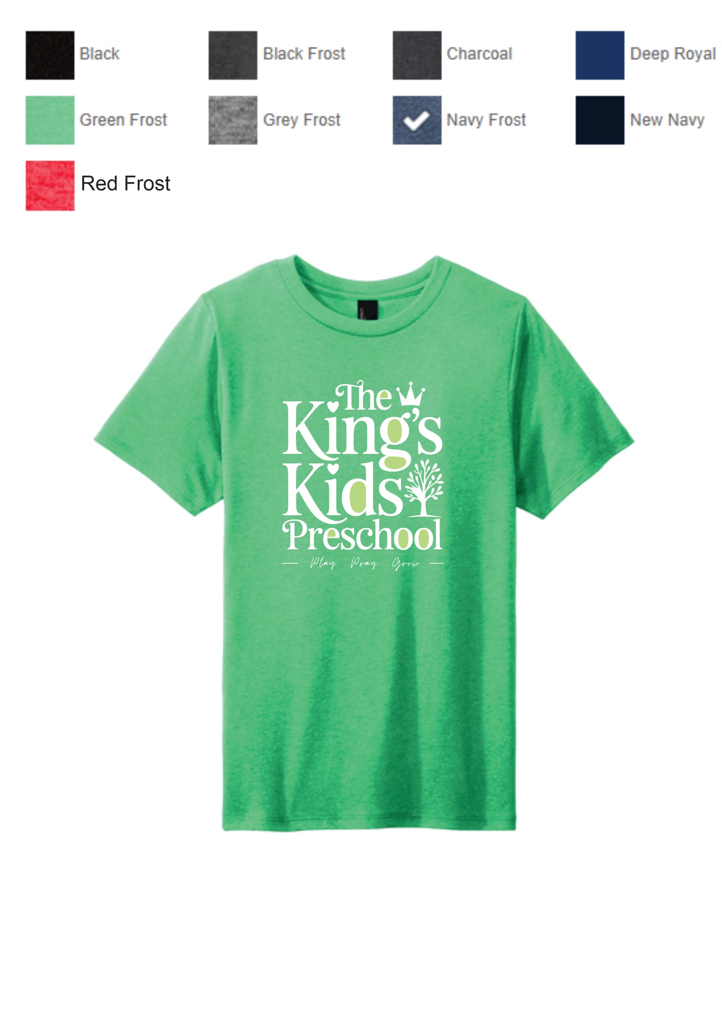 King's Kids District Made DT130Y District ® Youth Perfect Tri ® Tee