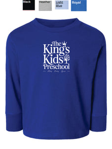King's Kids Rabbitt Skins Toddler Cotton Jersey Long Sleeve Tee - 3311