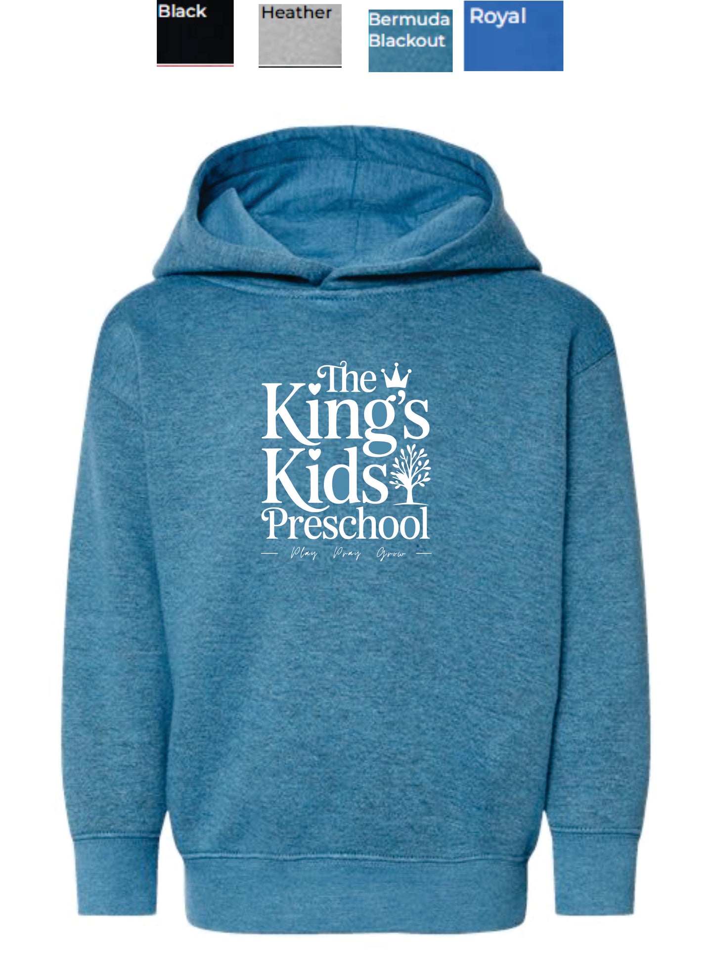 King's Kids Rabbitt Skins Toddler Pullover Fleece Hoodie - 3326