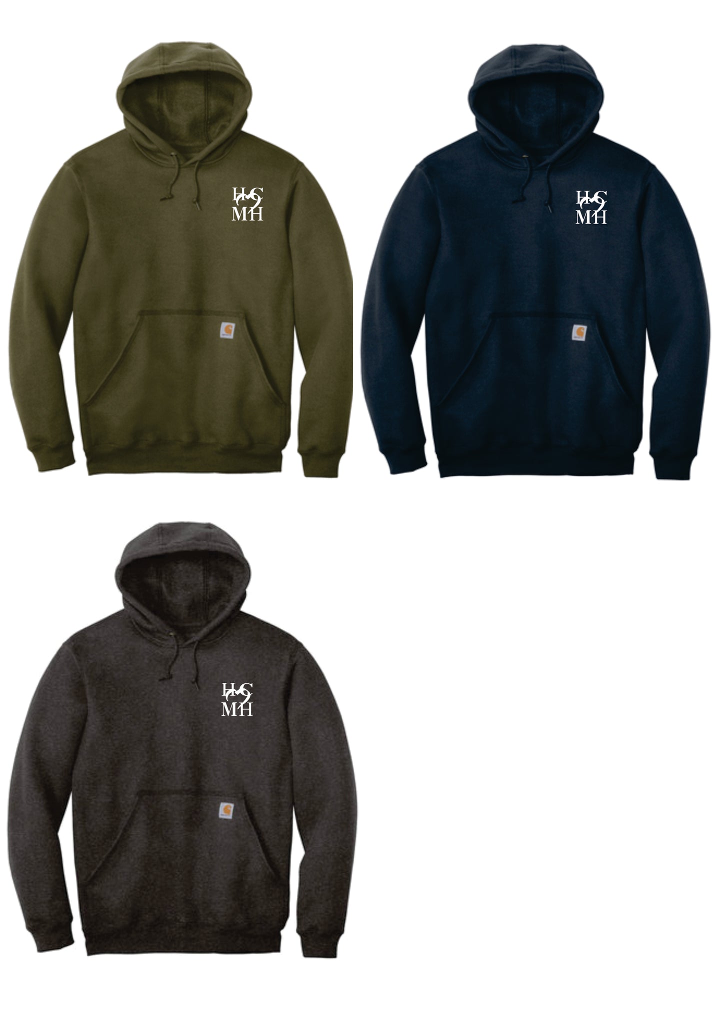 HCMH CTK121  Carhartt ® Midweight Hooded Sweatshirt EMS & MAINTENANCE ONLY