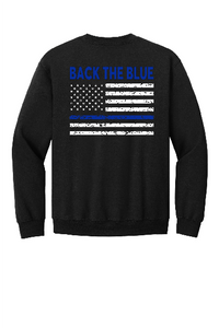 Back the Blue 18000  Gildan® Heavy Blend™ Crewneck Sweatshirt