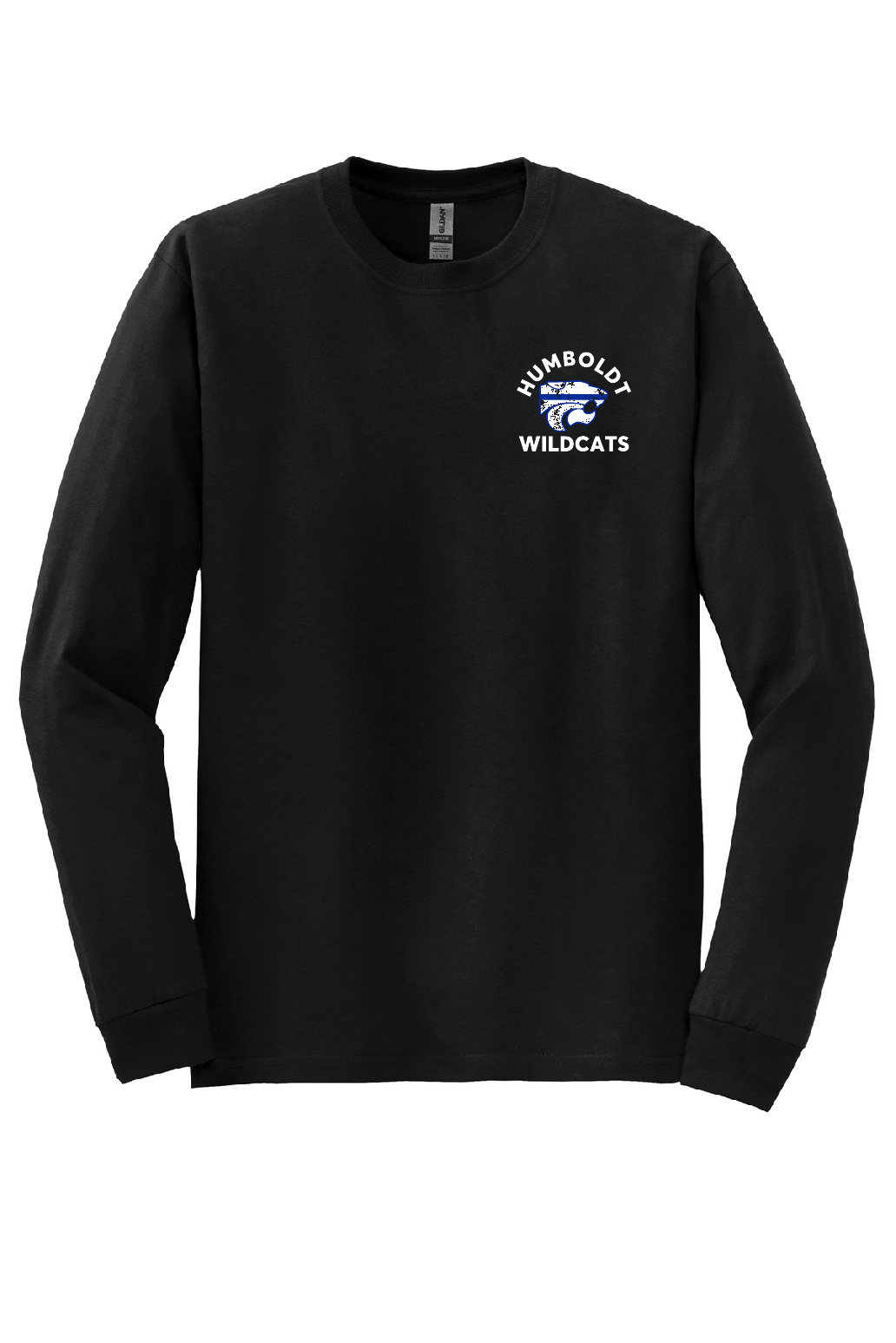 Back the Blue DM132  District® Perfect Tri® Long Sleeve Tee