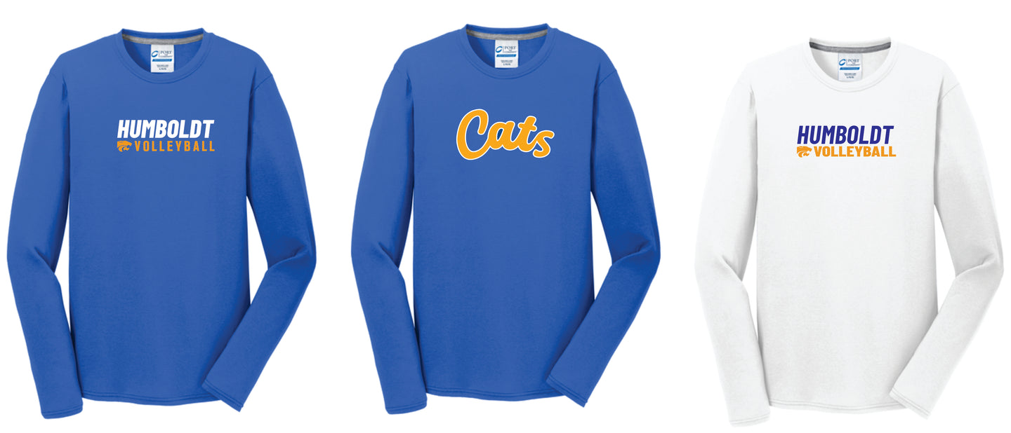 Port & Co™ Long Sleeve Performance Blend Tee PC381LS