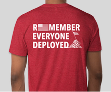 Load image into Gallery viewer, HCMH District Remember Everyone Deployed Short Sleeve T-Shirt DT5000
